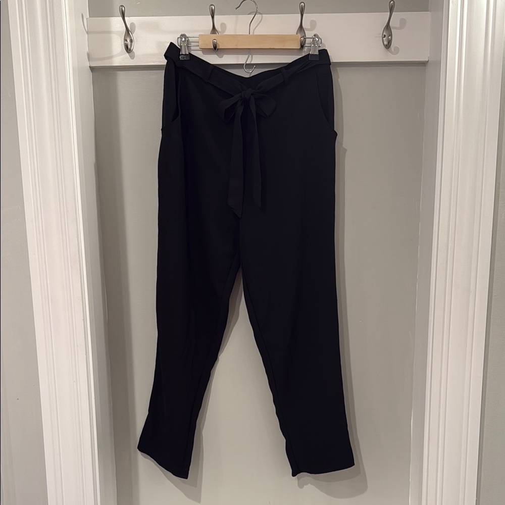 Xhilaration Black Tie Front Trousers